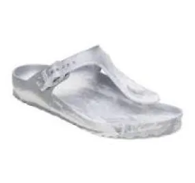 BIRKENSTOCK GIZEH EVA METALLIC SILVER MULTI