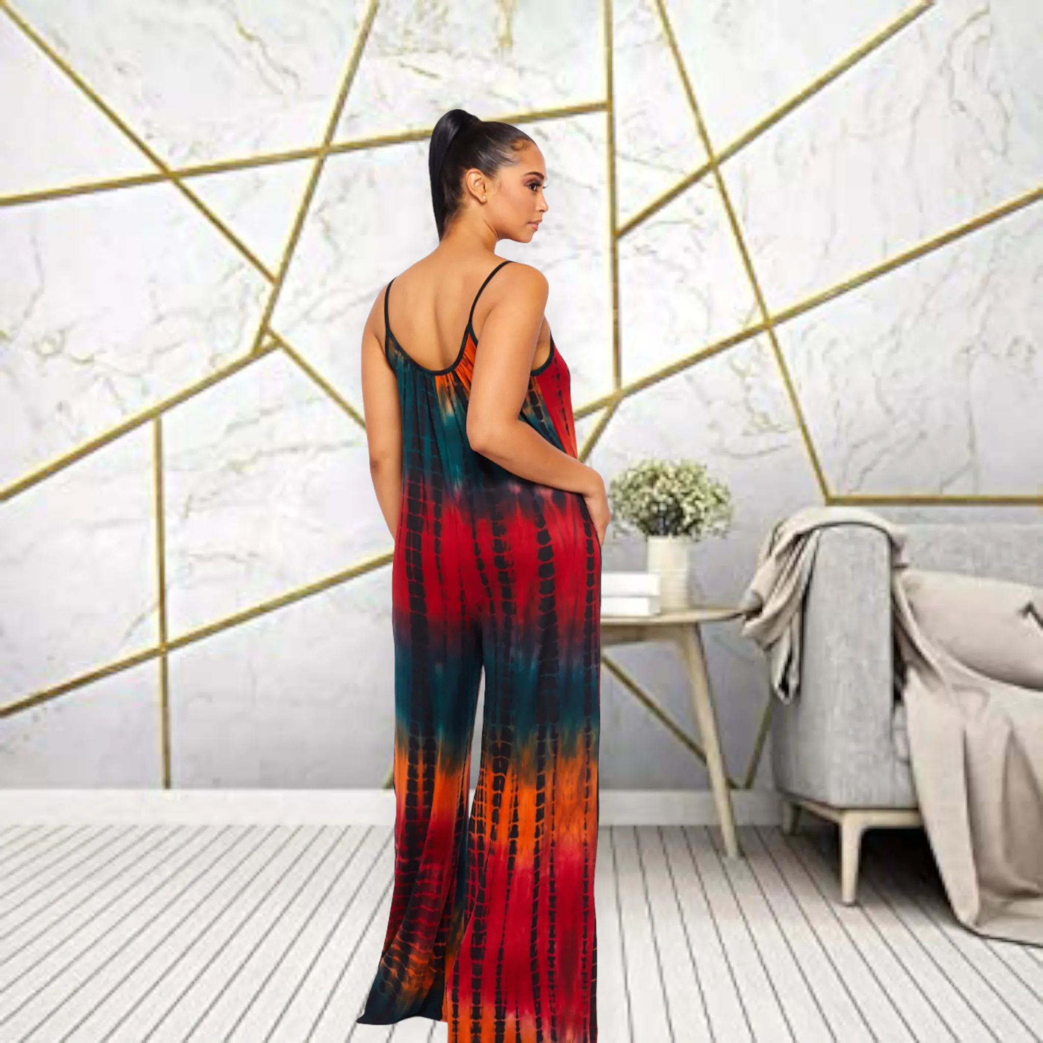 Comfy tank Palazzo Jumpsuit