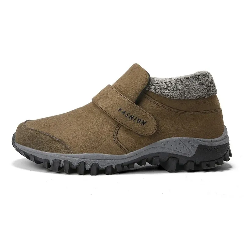 Cuzcare Women Orthopedic Boots Comfortable Suede Leather Warm Fur