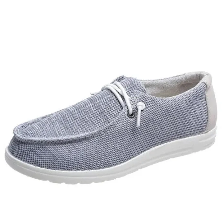 Cuzcare Women Orthopedic Shoes Canvas Mesh Slip-on