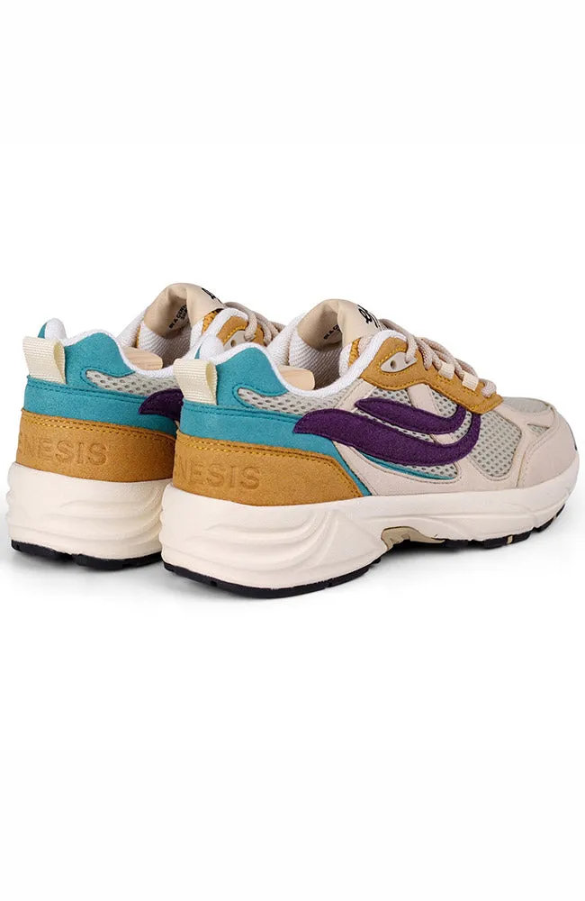 G-eco '99 Multi Flowers Sand/Wheat/Purple/Petrol