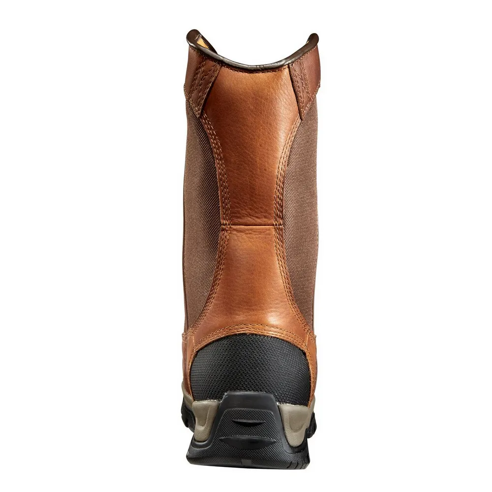 GROUND FORCE 10-INCH PULL-ON COMPOSITE TOE - TAN-Peanut Oil Tan Leather | Carhartt CME1355