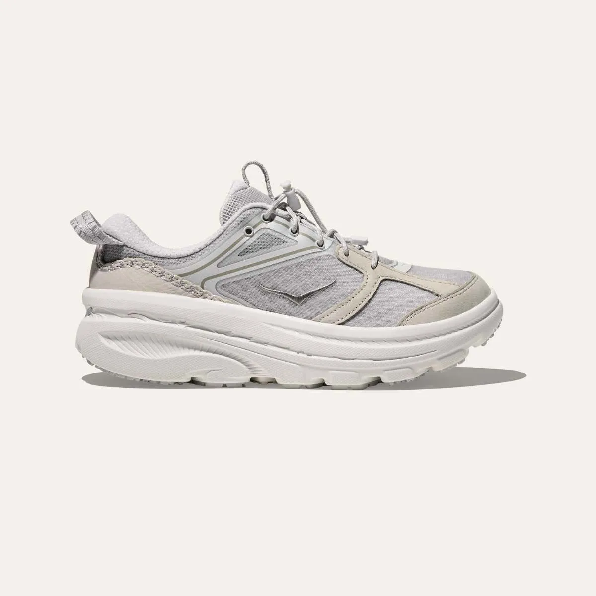 HOKA Bondi B3LS Cosmic Grey / White