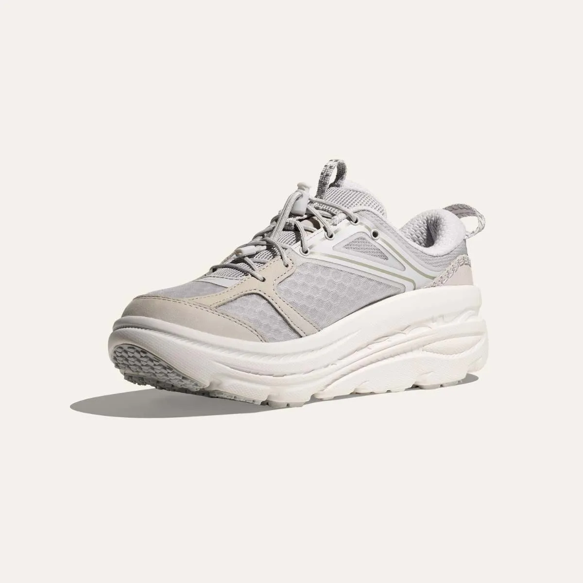 HOKA Bondi B3LS Cosmic Grey / White