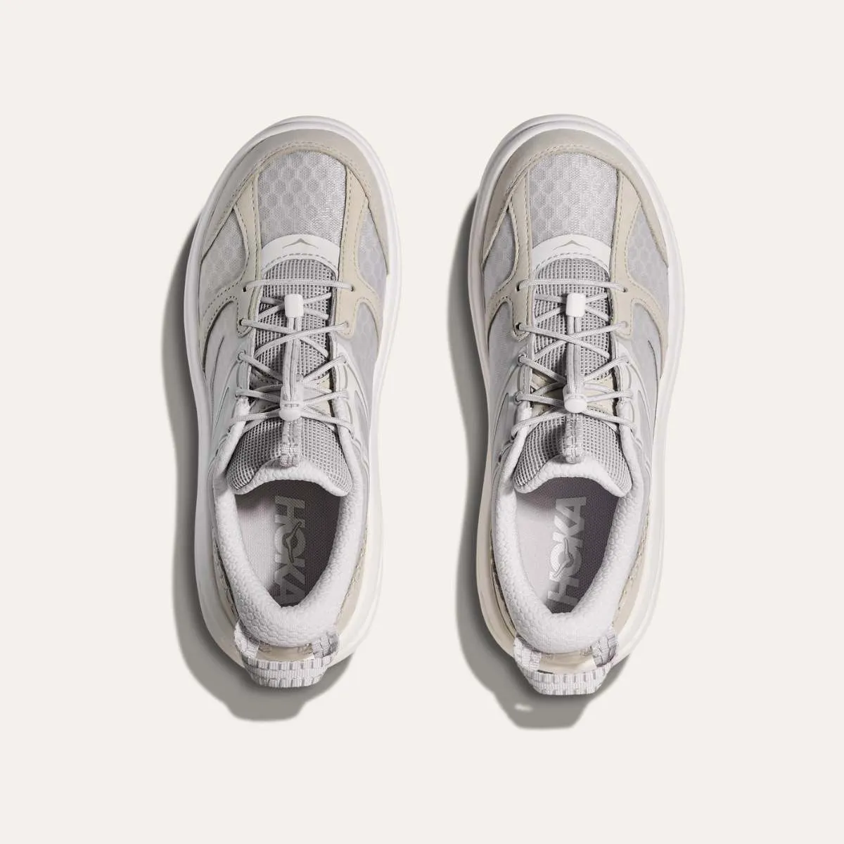 HOKA Bondi B3LS Cosmic Grey / White