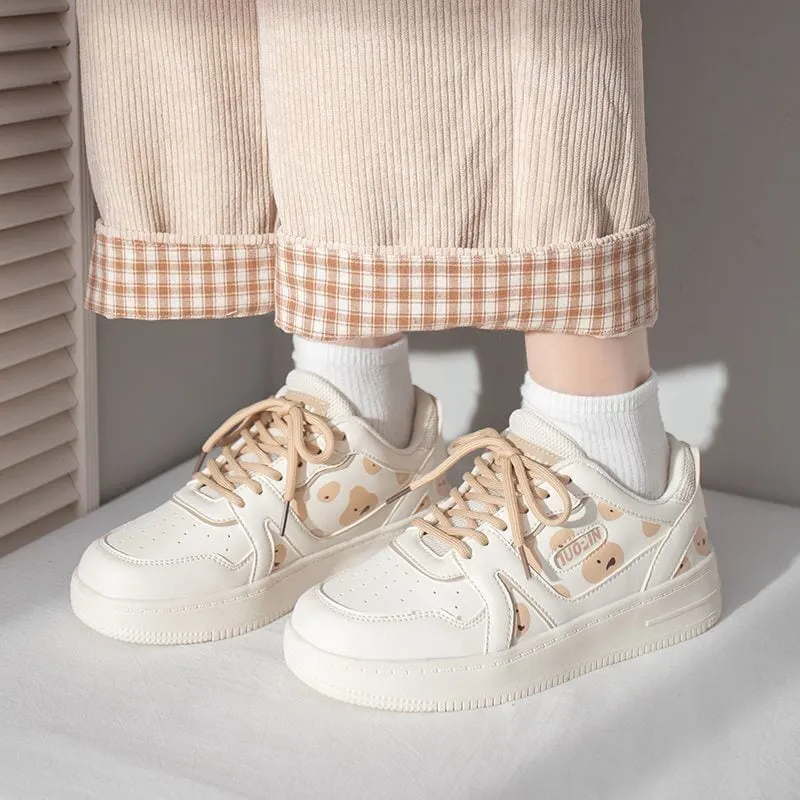 Kawaii Cartoon Bear Sneakers