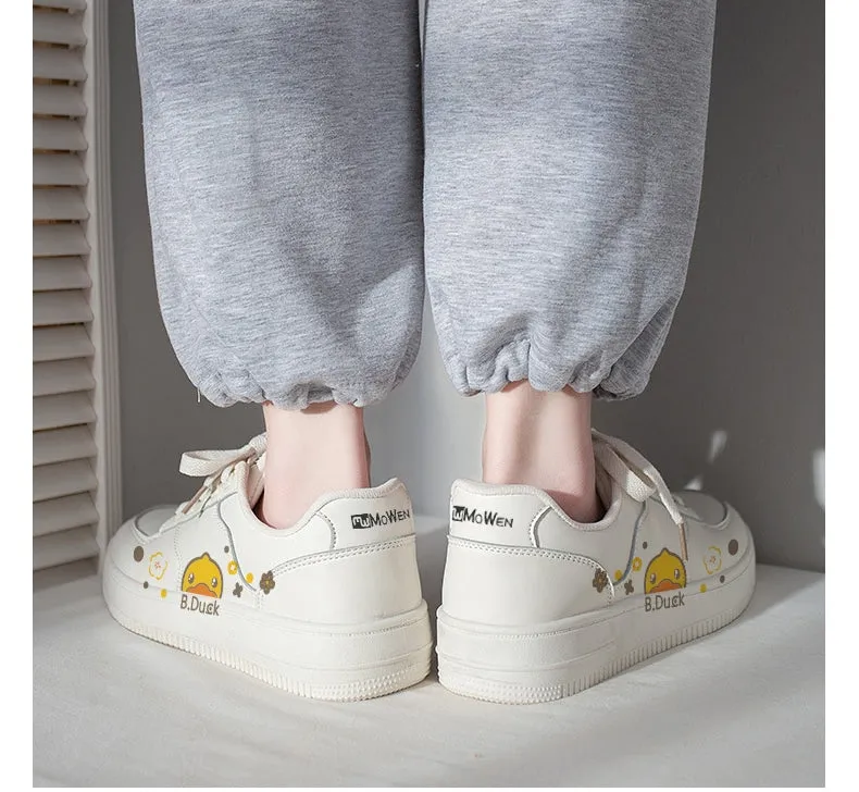 Kawaii Duckling All-match Sneakers