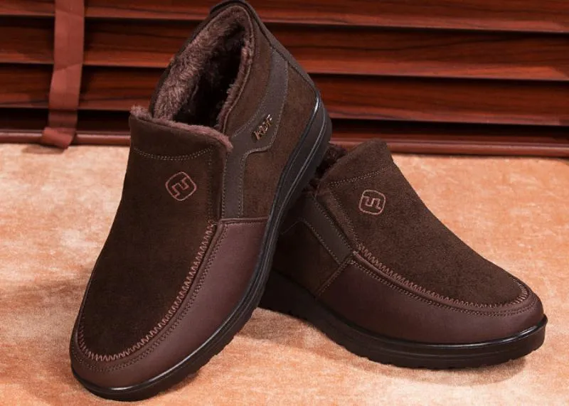Men's Winter Warm Boots | Plus Size