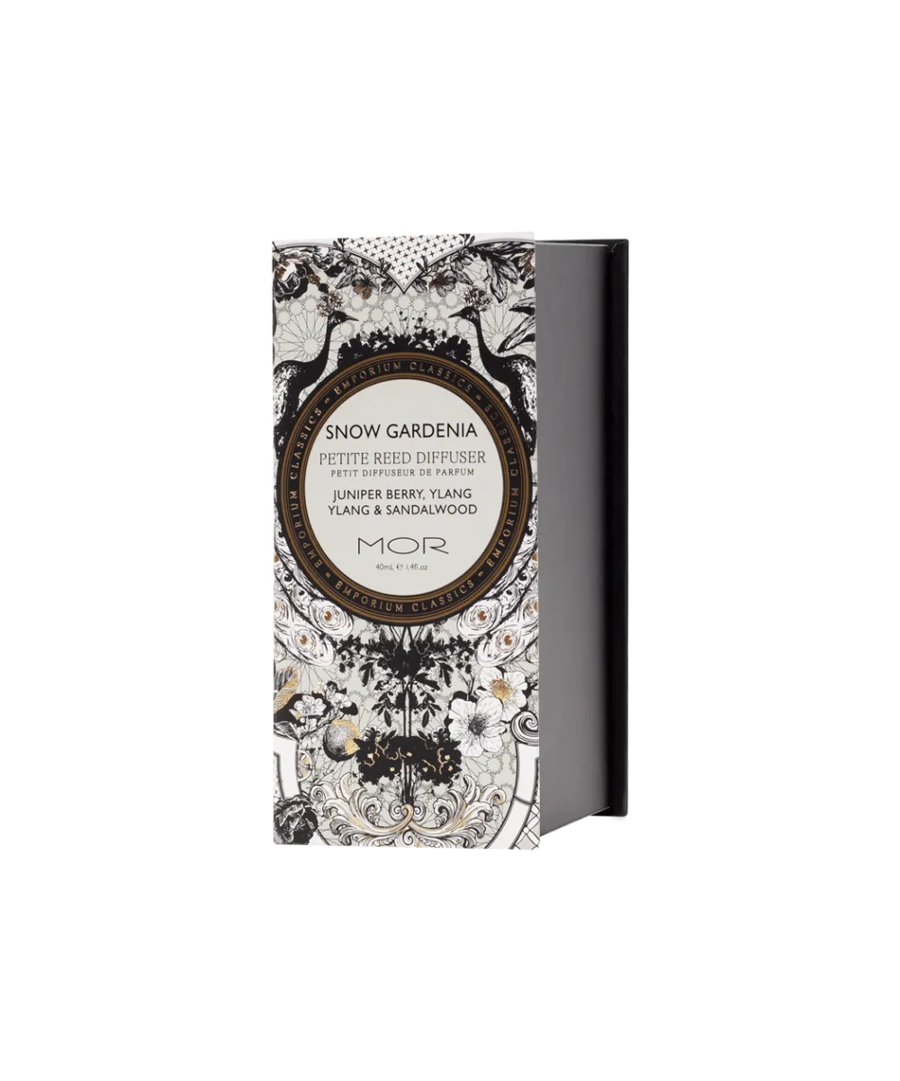 MOR Snow Gardenia Petite Diffuser 40 ml