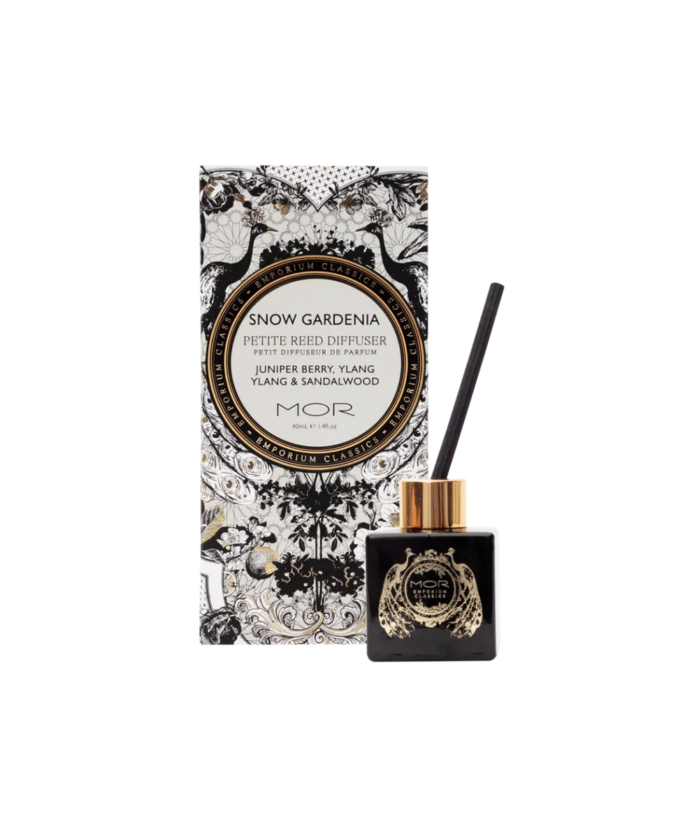 MOR Snow Gardenia Petite Diffuser 40 ml