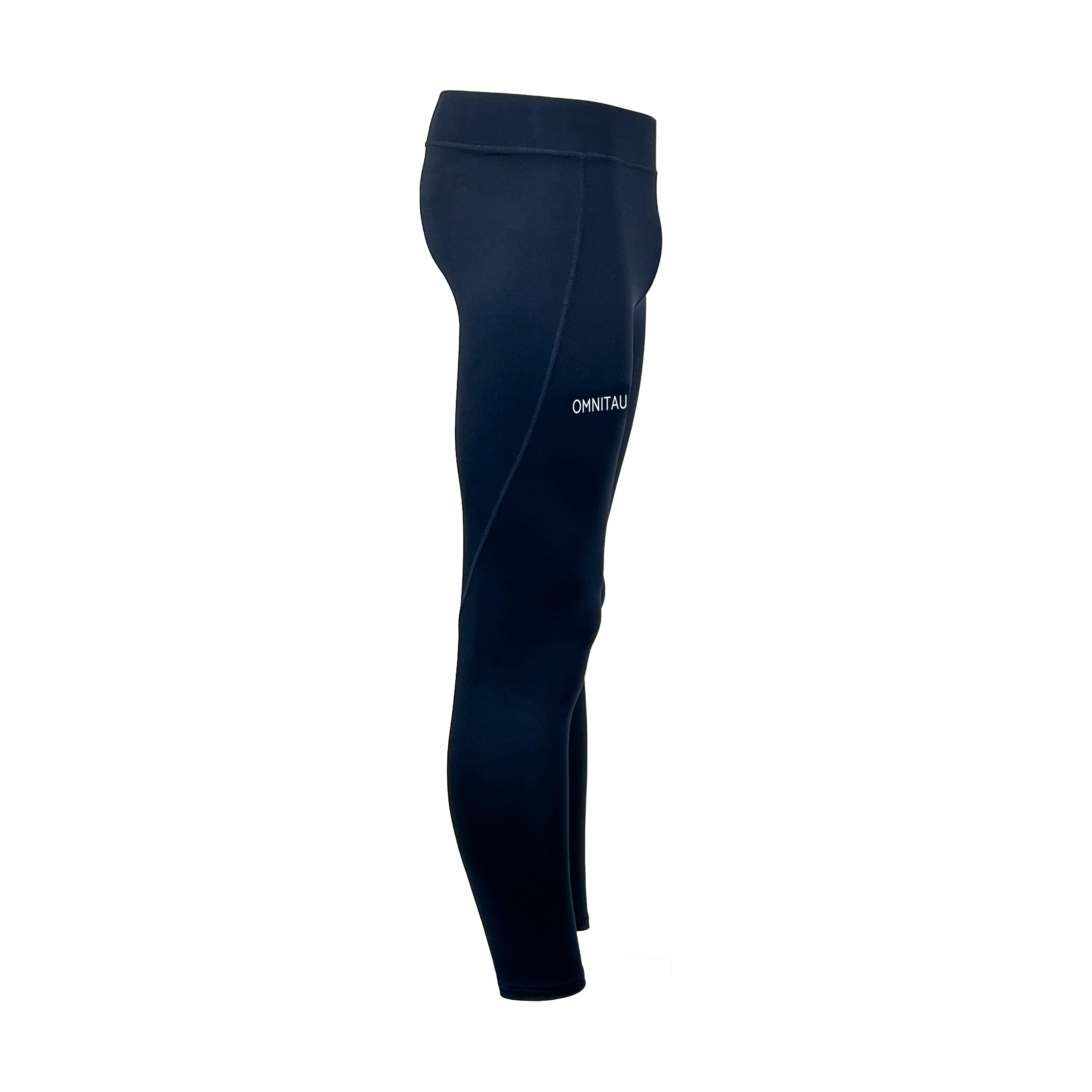 Omnitau Kid's Team Sports Breathable Full Length Training Leggings - Navy