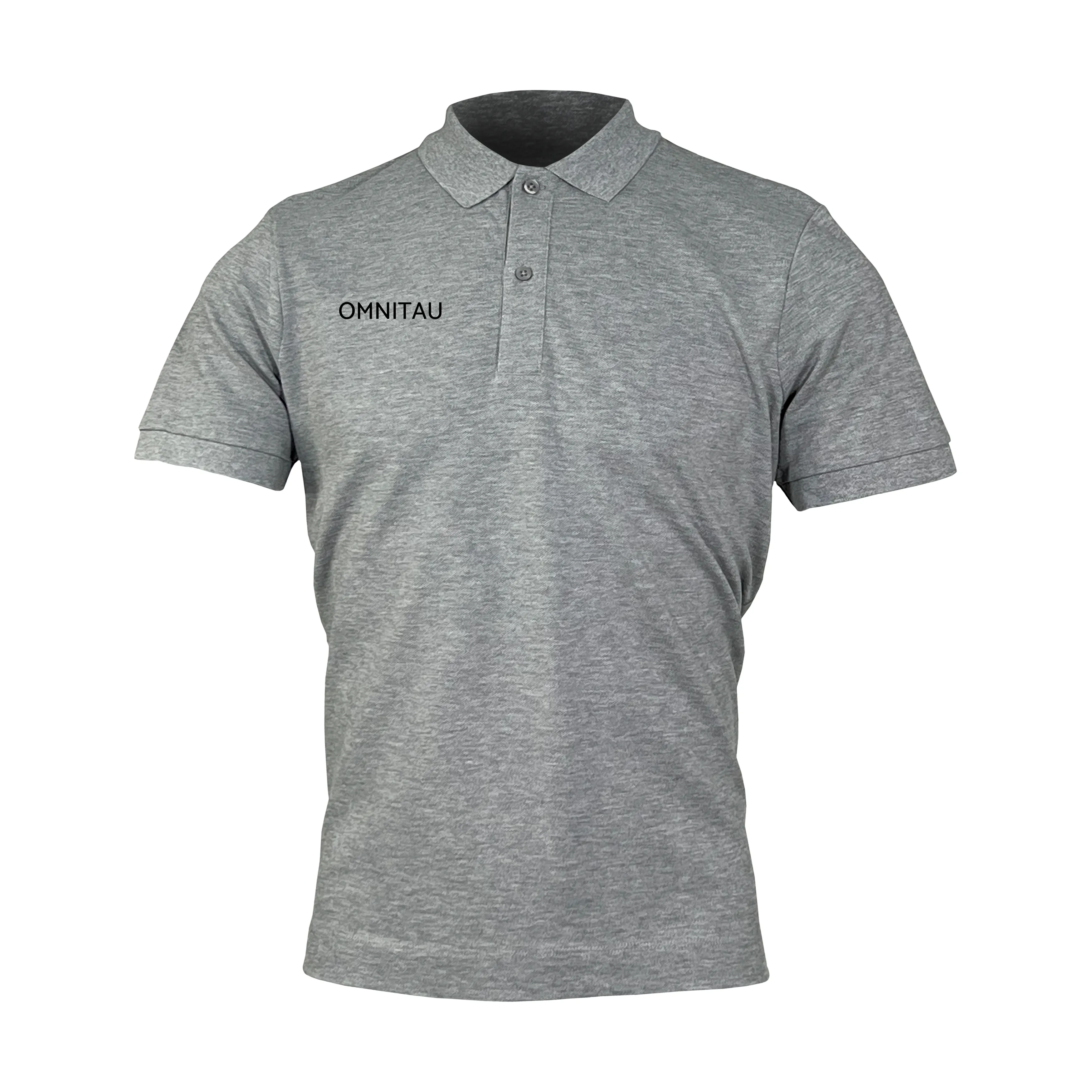 Omnitau Women's Team Sports Organic Cotton Polo - Heather Grey