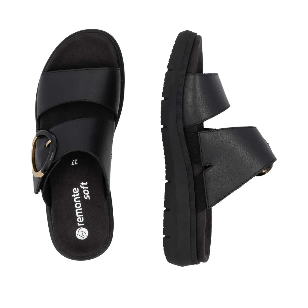 REMONTE JOCELYN 51 WEDGE BLACK/BLACK