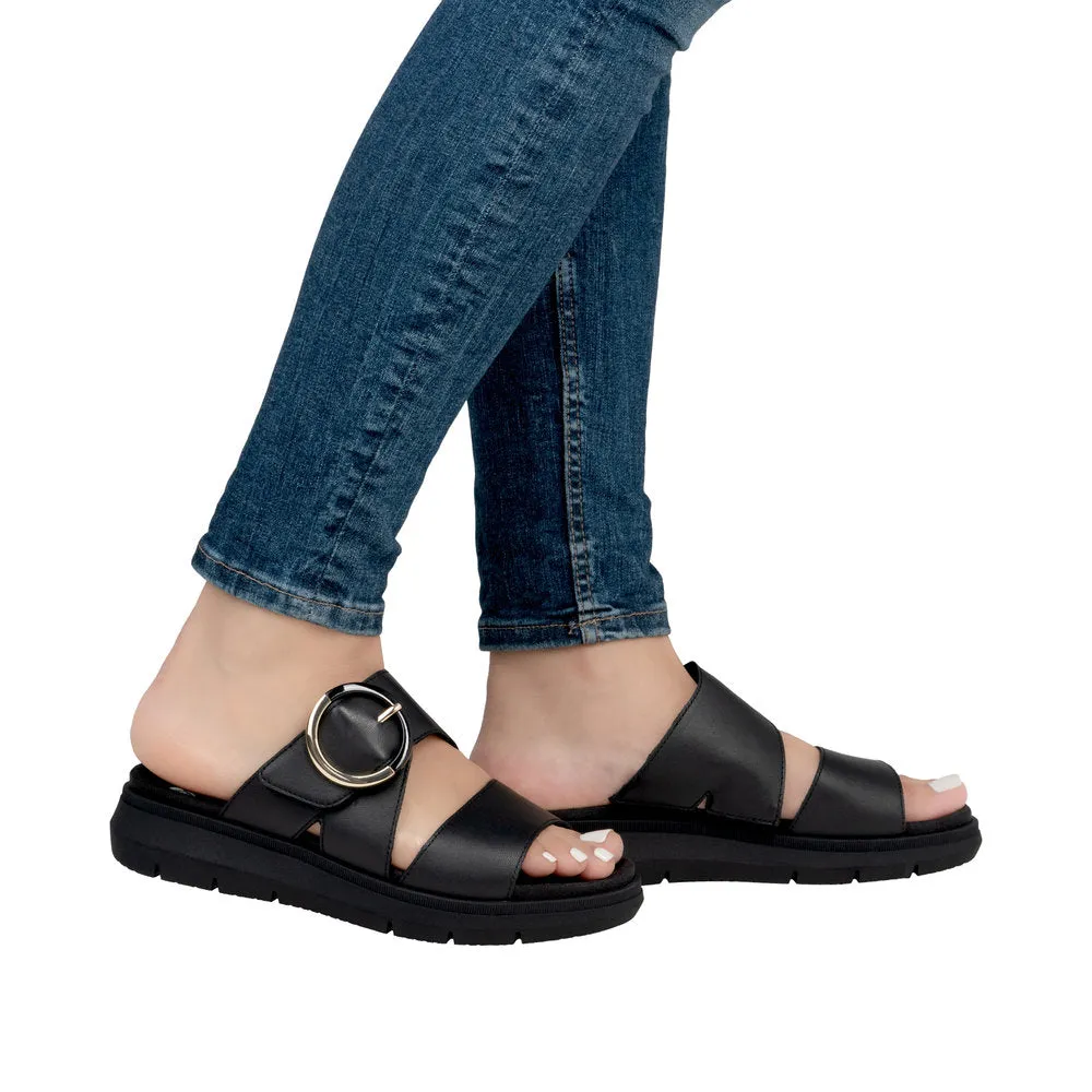 REMONTE JOCELYN 51 WEDGE BLACK/BLACK