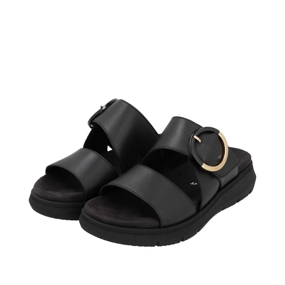 REMONTE JOCELYN 51 WEDGE BLACK/BLACK