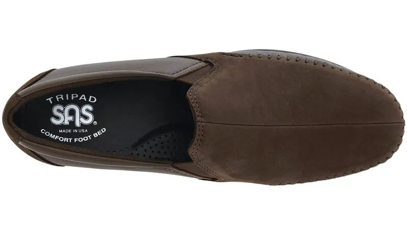 SAS Dream Slip On Loafer - Turf/Coffee