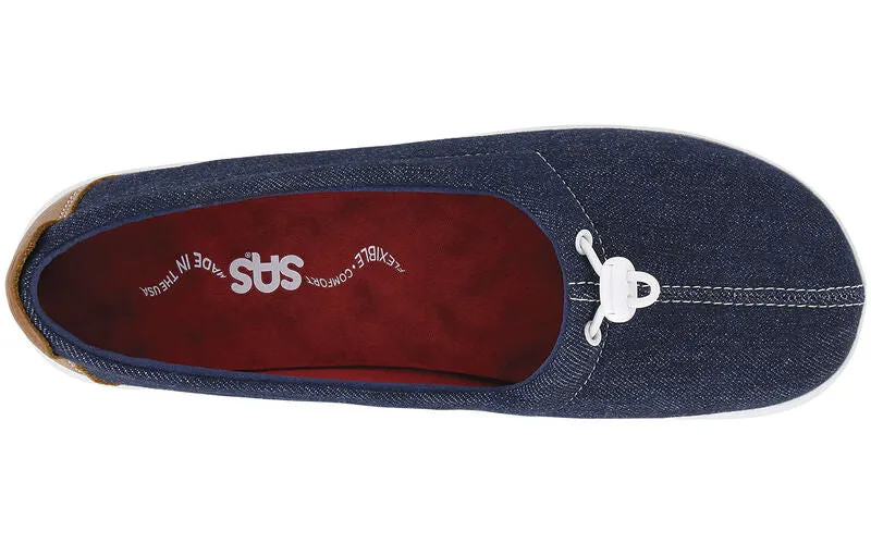 SAS Funk Active Slip On Loafer - Blue Jean