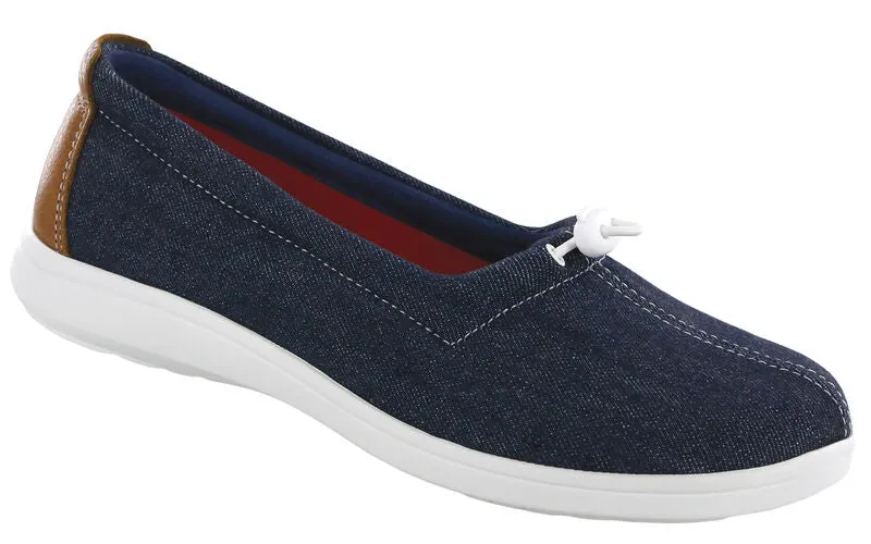 SAS Funk Active Slip On Loafer - Blue Jean