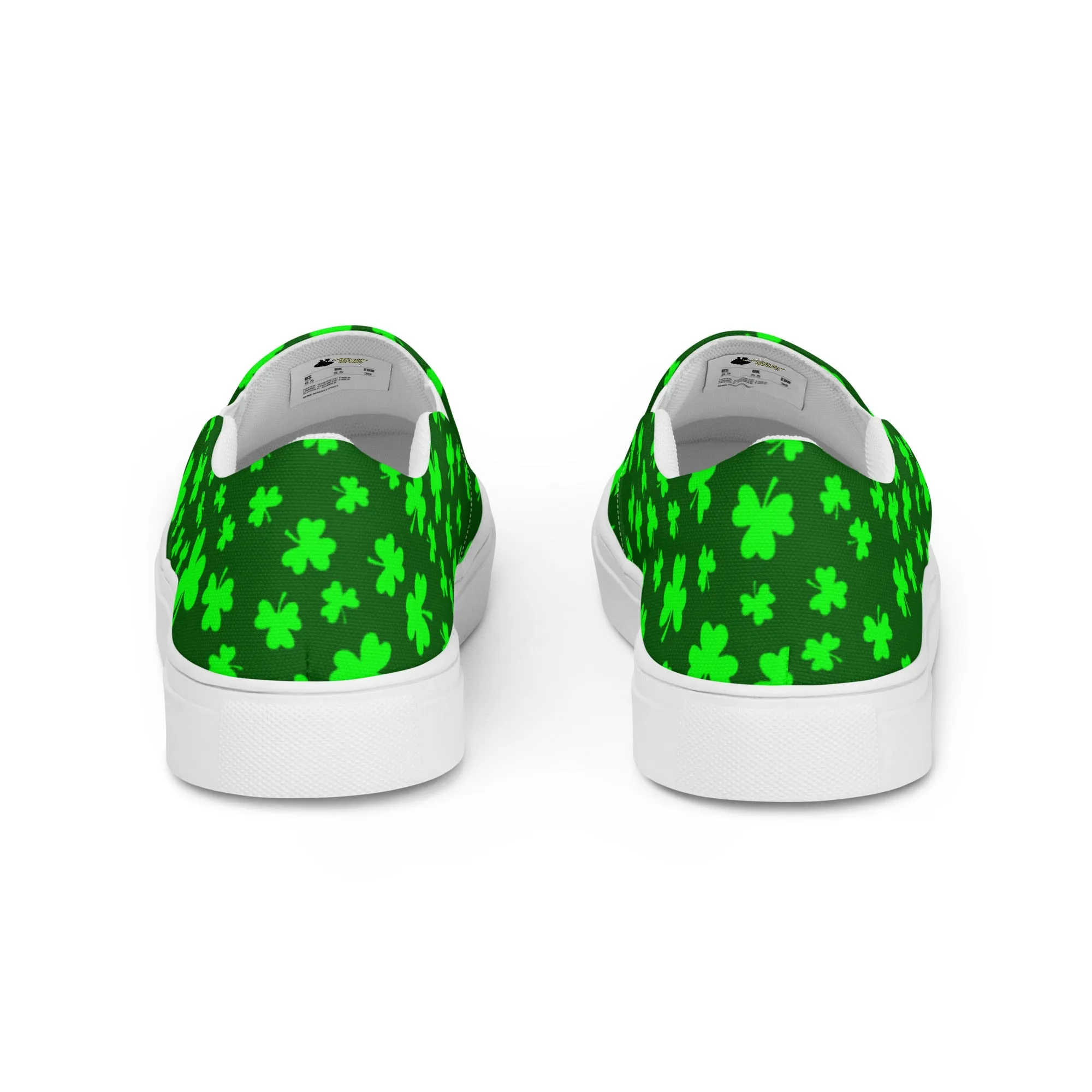 Shamrock Men’s Slip-on Canvas Shoes