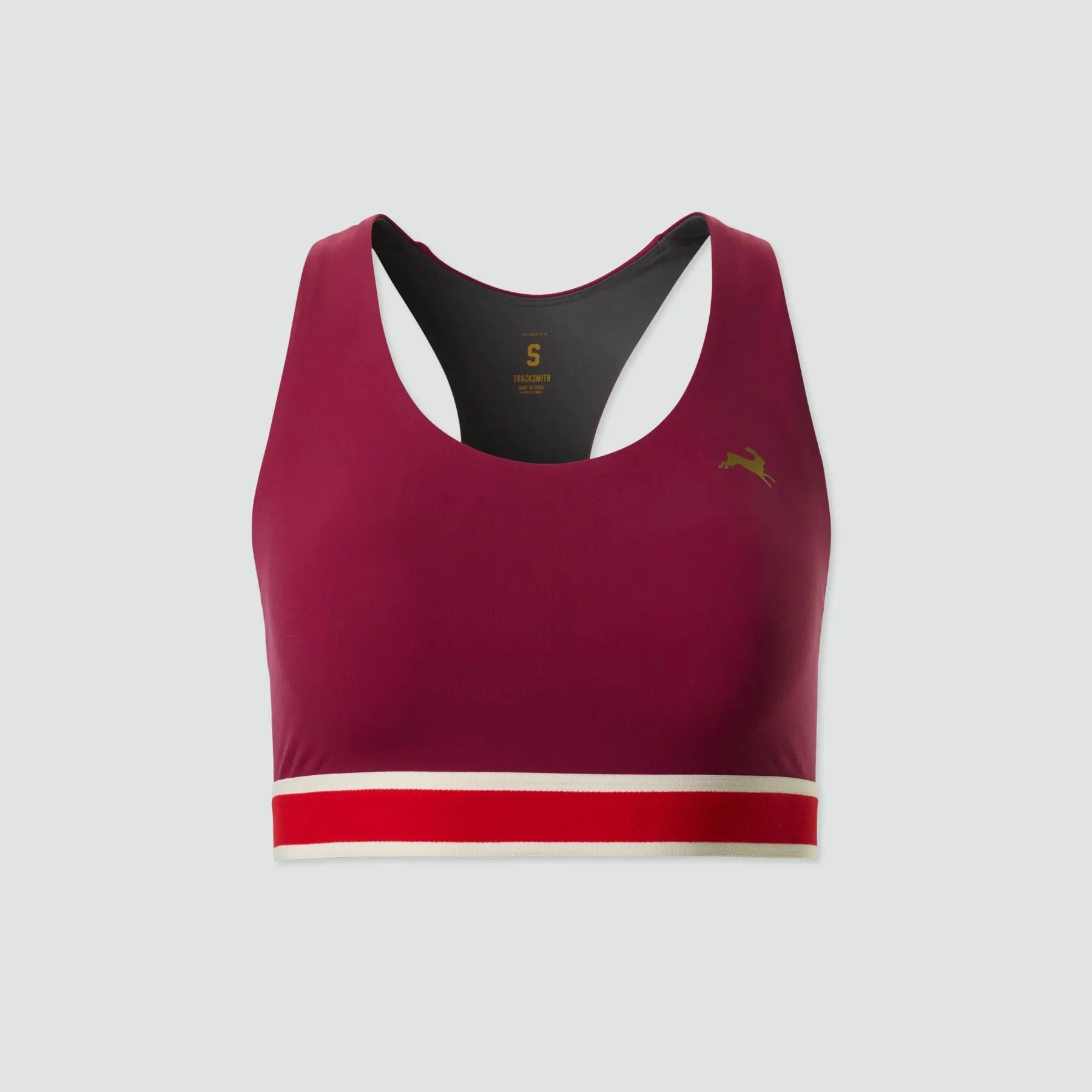 Women's Run Bra - Red Plum